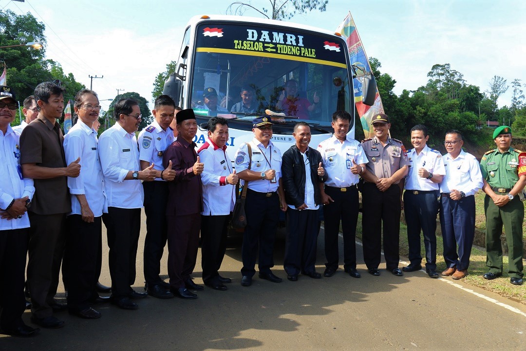 BUS DAMRI KINI RESMI HADIR DI KABUPATEN TANA TIDUNG